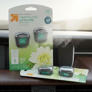 Lot of 2 NEW Up & Up Morning Mist Car Vent Clip